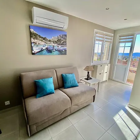 T2 Mezzanine Au Lavandou, Proche Plage, Climatise - Fr-1-816-8 *
